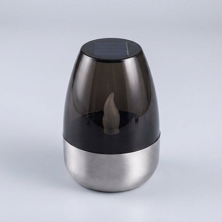 Solar-Powered Candle Lamp | Flame Effect, Auto-Sensor | Patio, Garden