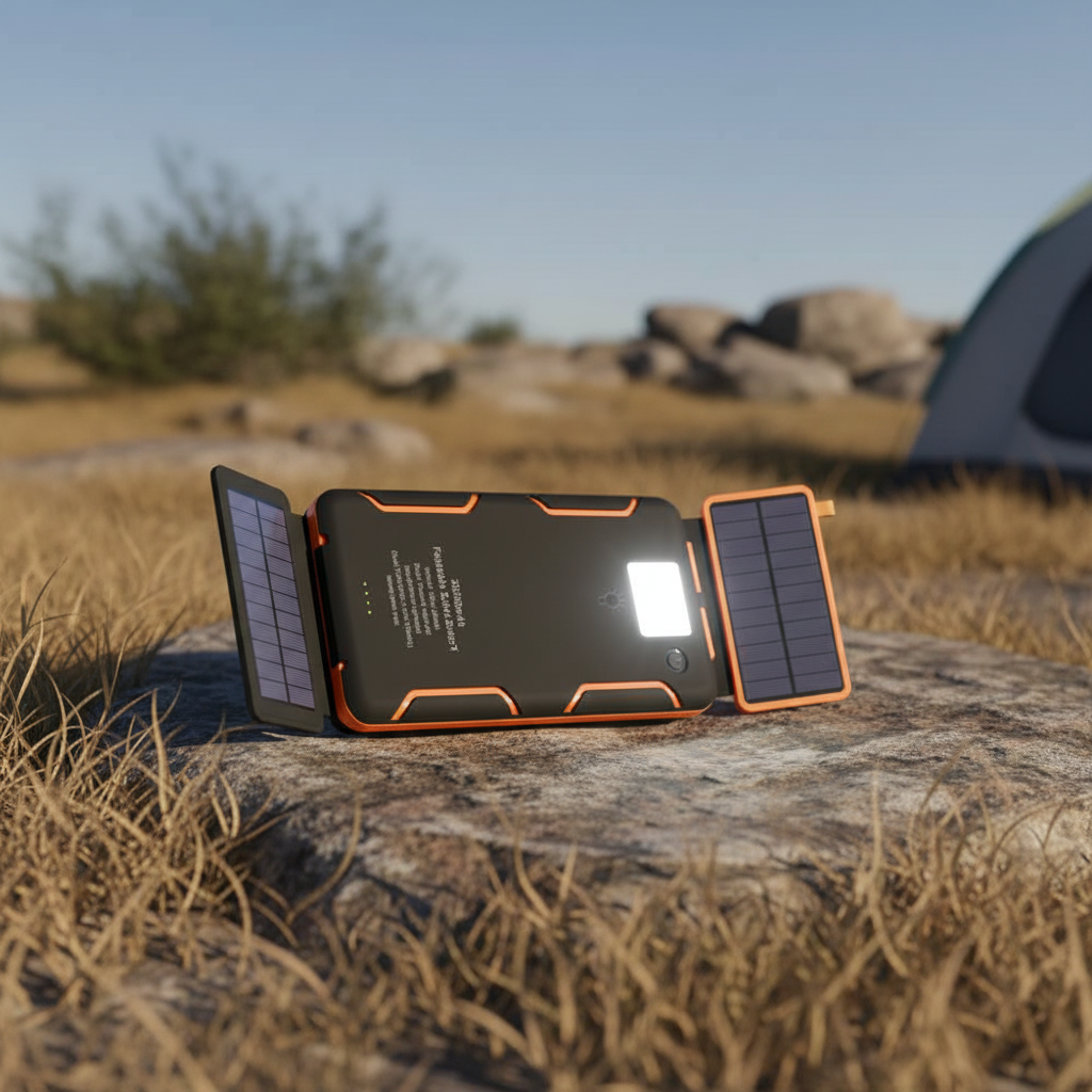 Solar Fold Portable Power Bank