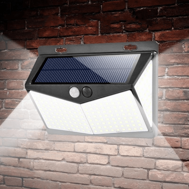Ultra-Bright 270° Wide Angle Motion Sensor Outdoor Solar Light