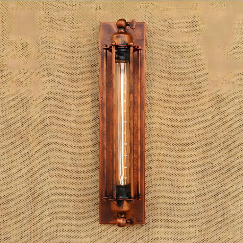 Vintage Wall Sconce | Dimmable Light | Hallway & Porch | Black