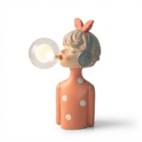 Whimsical Figurine Bubble Table Lamp