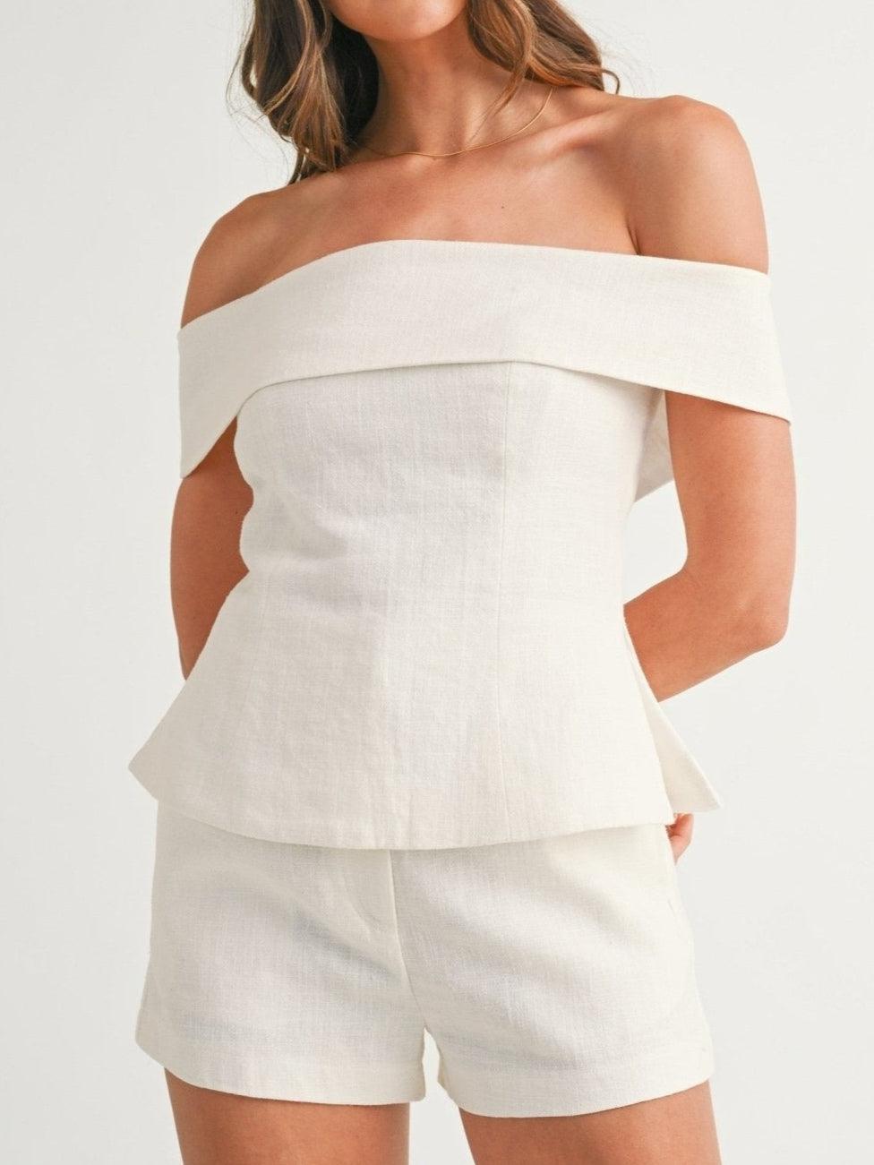 Covernorth Women’s Off-The-Shoulder Two Piece Set