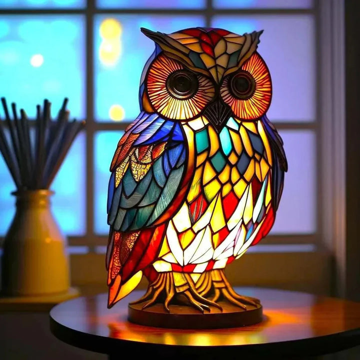 Handcrafted Mosaic Animal Table Lamp