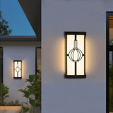 Modern LED Wall Sconce | Warm Light Fixture | Porch, Entryway & Patio