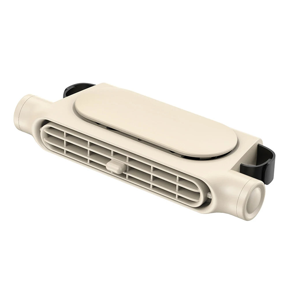 Car Seat Cooling Fan | Dual Turbo, 3 Speeds | Backseat Air Circulator