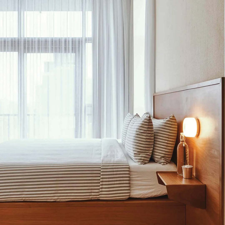 Modern LED Wall Sconce | Warm Ambient Light | Bedroom, Hallway, Entry