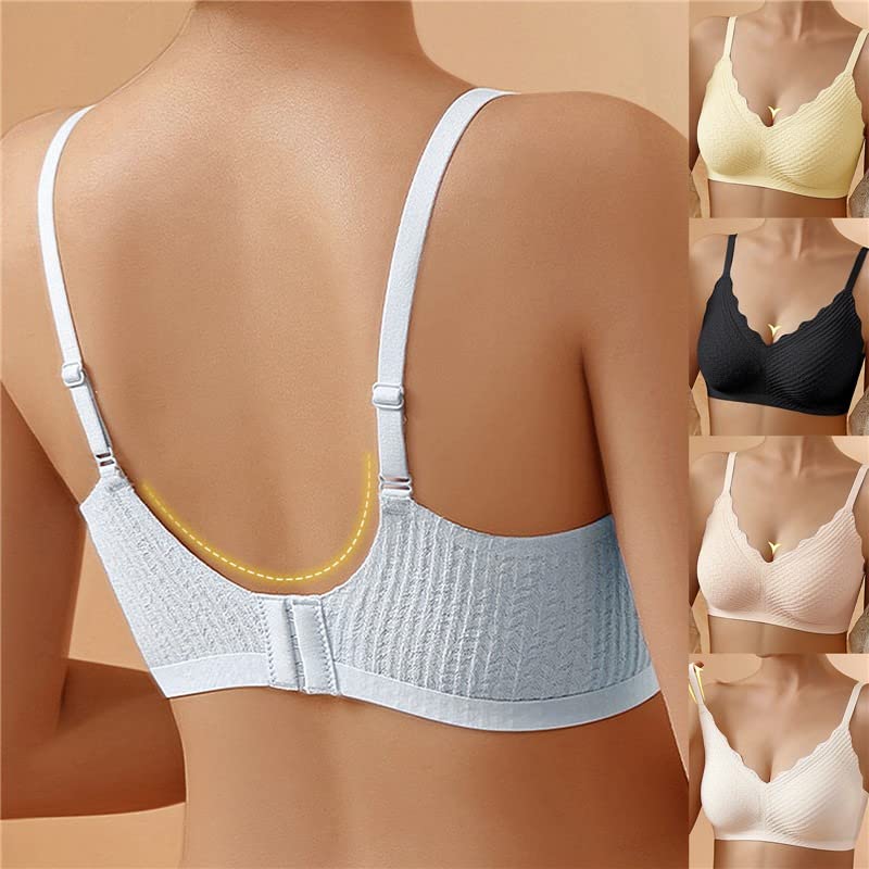 Women's Scalloped Edge Wireless Comfort Bra