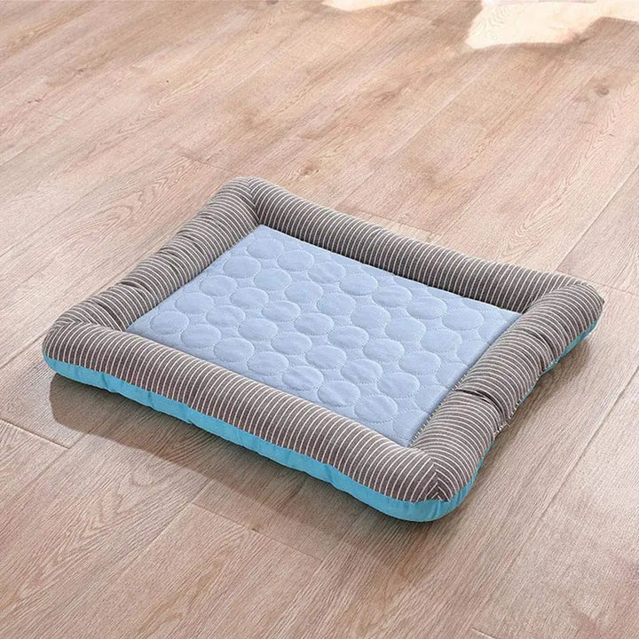 Cooling Dog Bed | Ice Silk Relief | Bedroom & Living Room