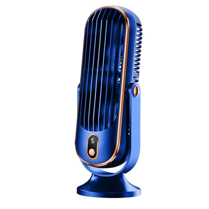 Portable Bladeless Tower Fan | Rechargeable Misting | Home Office