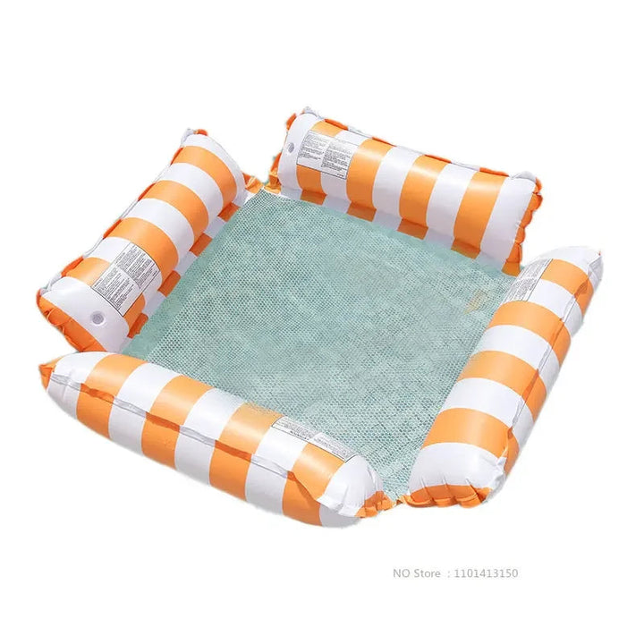 Inflatable Water Hammock | Cooling Mesh Seat | Pool & Lake Lounge