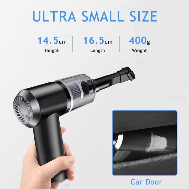 Cordless Handheld Vacuum │ 9000Pa Suction │ Car & Home