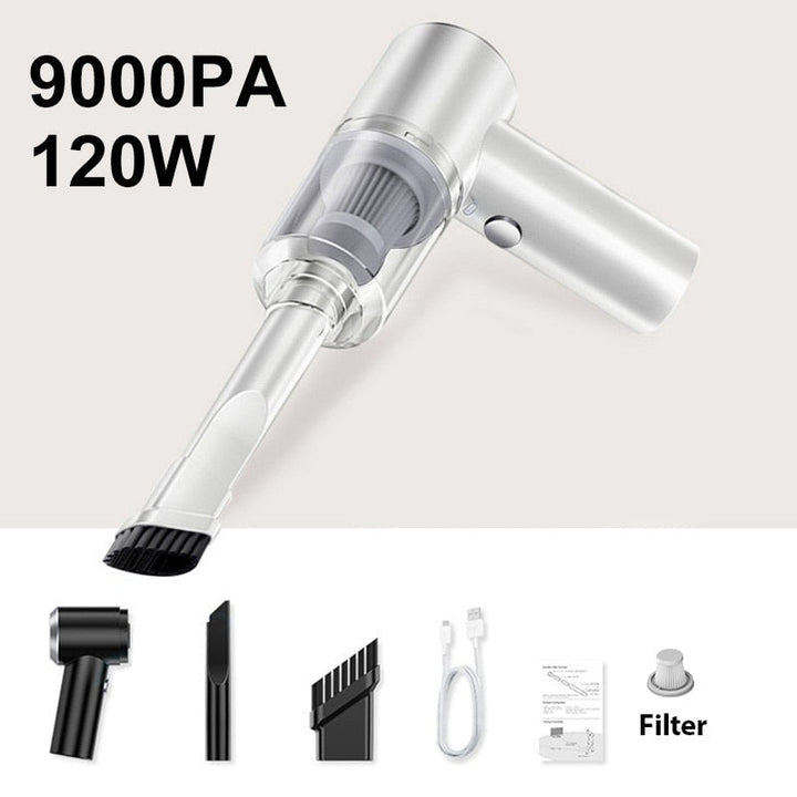Cordless Handheld Vacuum │ 9000Pa Suction │ Car & Home