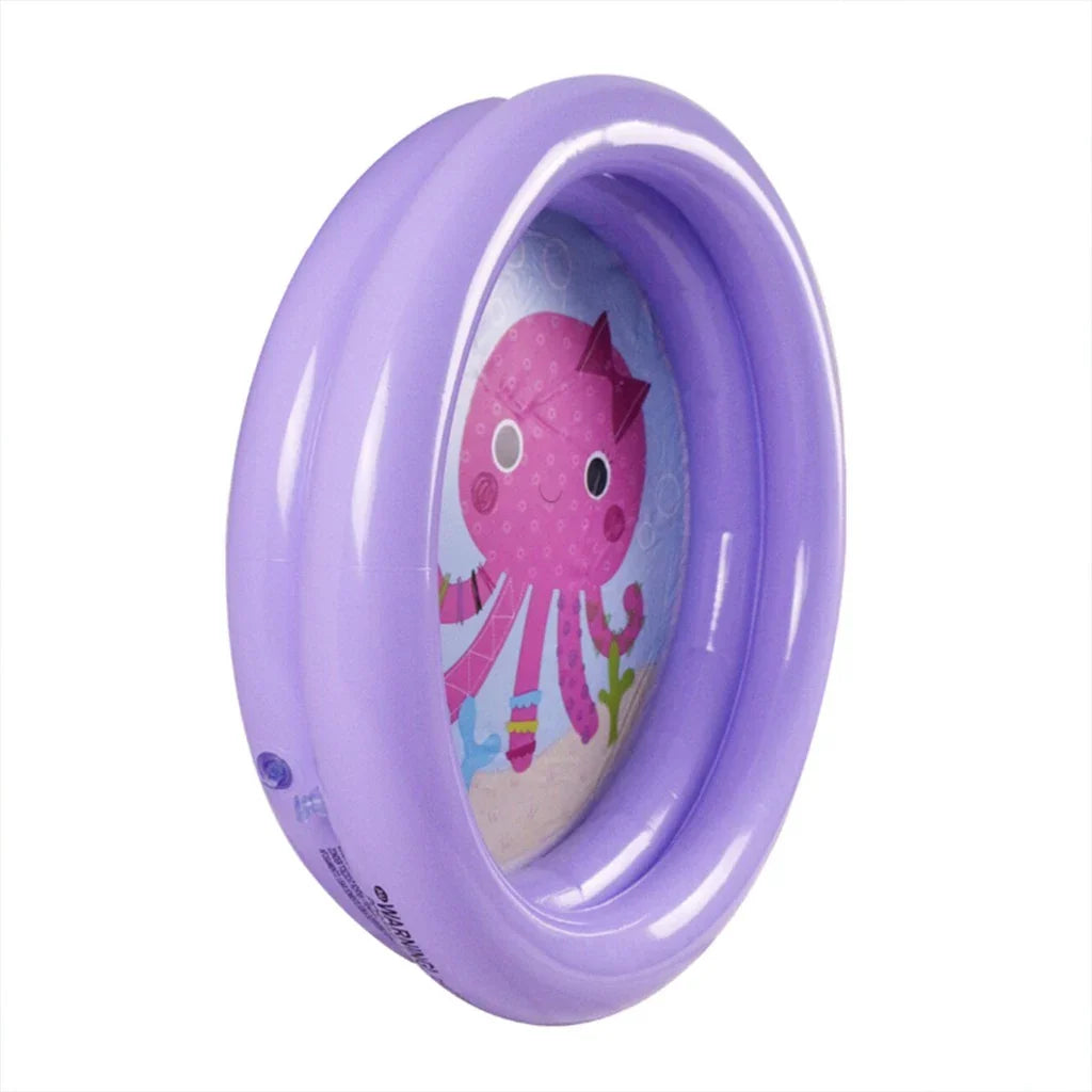 Inflatable Kid's Splash Pool | Soft, Safe Water Play | Outdoor, Backyard, Beach