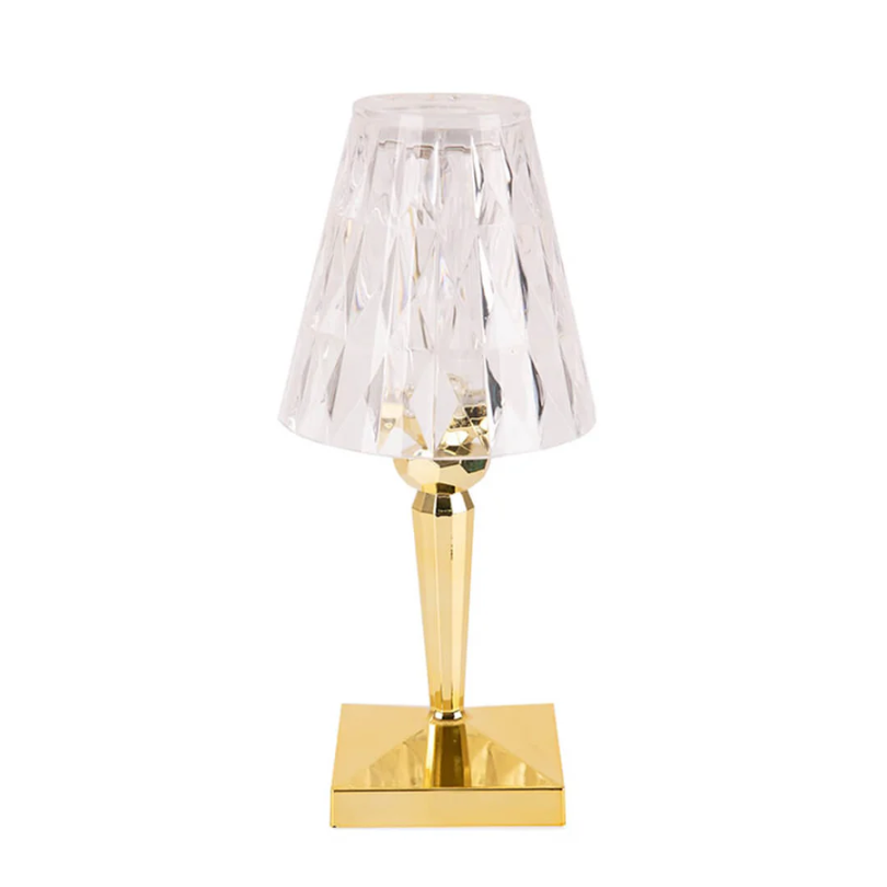 Crystal Cordless LED Table Lamp