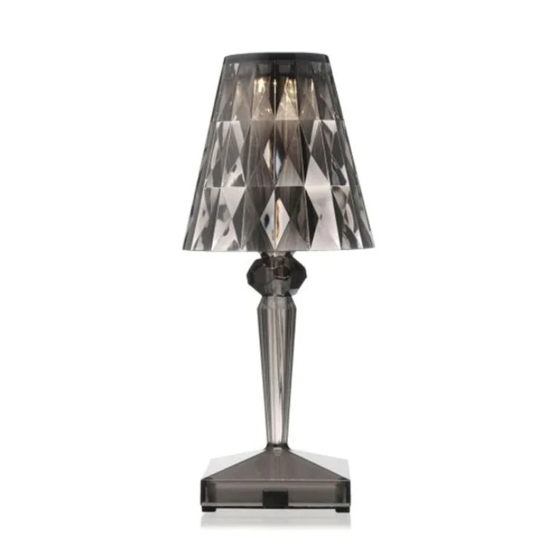 Crystal Cordless LED Table Lamp