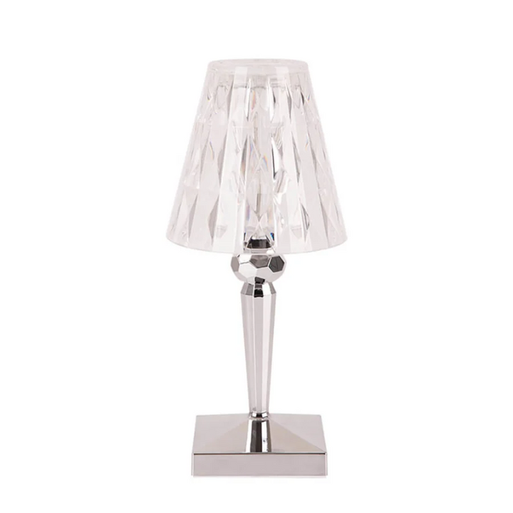 Crystal Cordless LED Table Lamp
