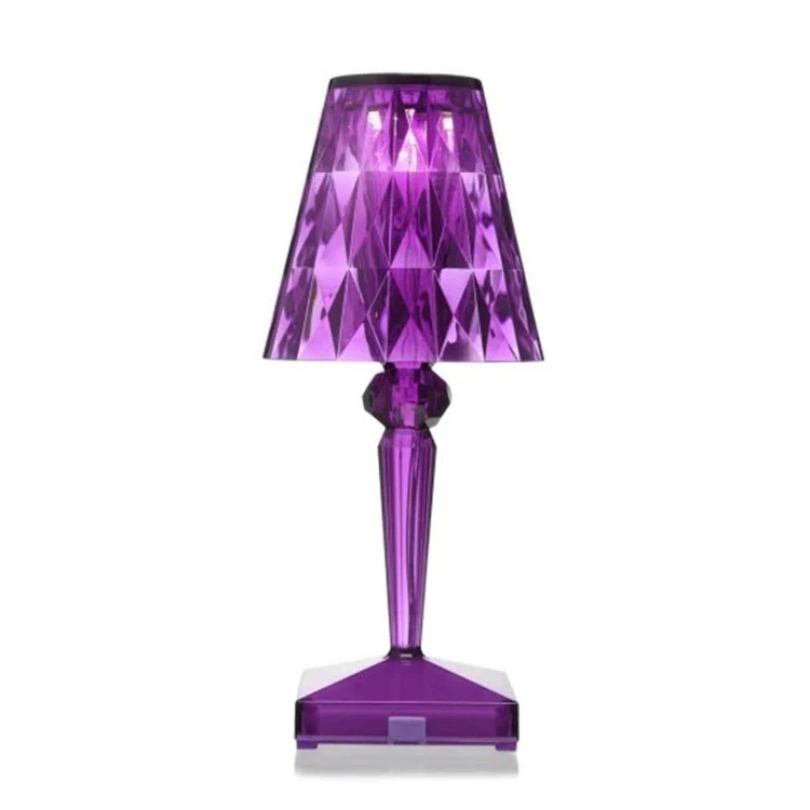 Crystal Cordless LED Table Lamp