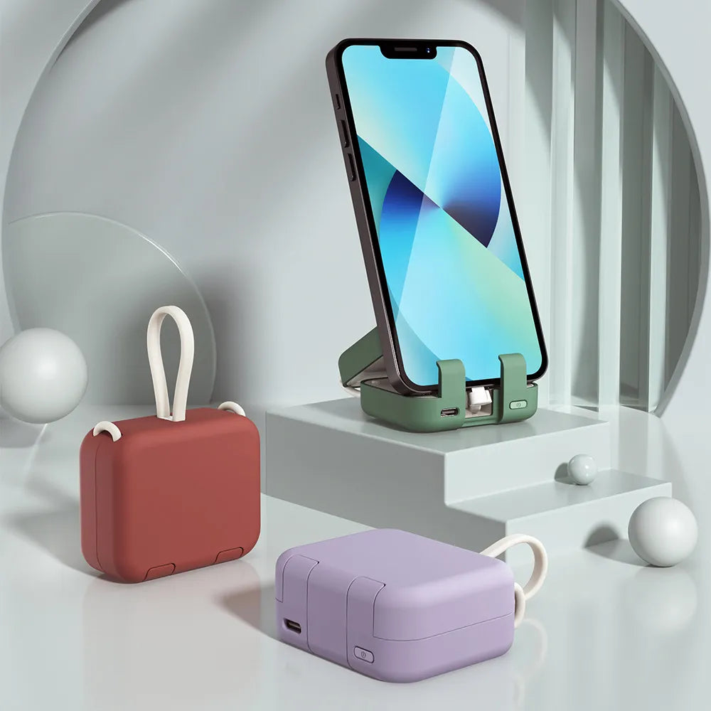Mini Stand Portable Power Bank