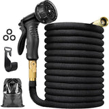 Expandable Garden Hose │ Kink-Free, Lightweight │ Lawn, Patio & Car Care │ Black