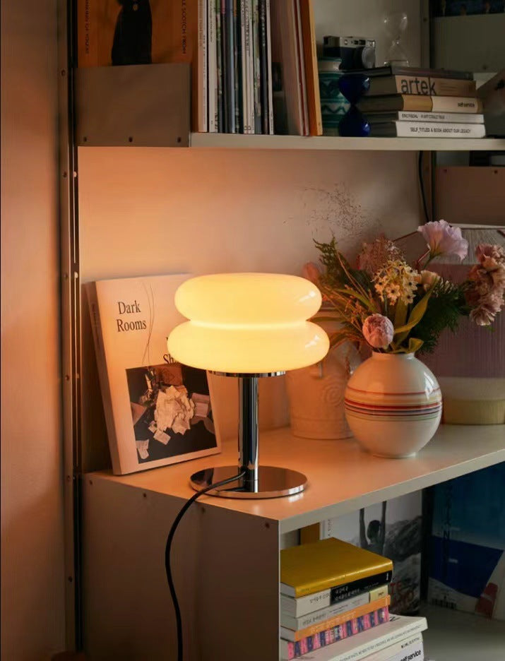 Retro Mushroom Glass Table Lamp