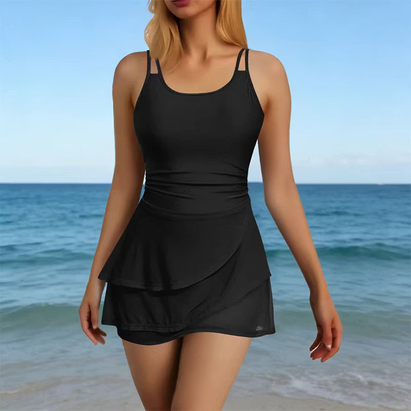 Women's Dual-Strap Swim Dress