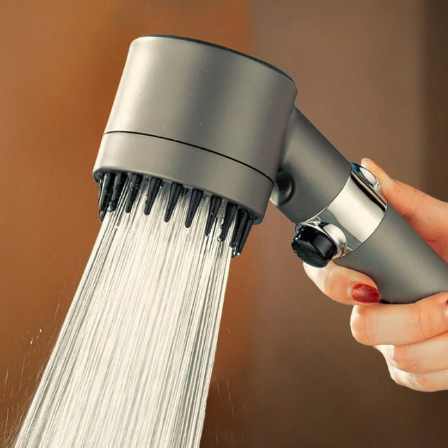 Filtered Shower Head │ 3-Mode High Pressure │ Relaxing Bath │ Black
