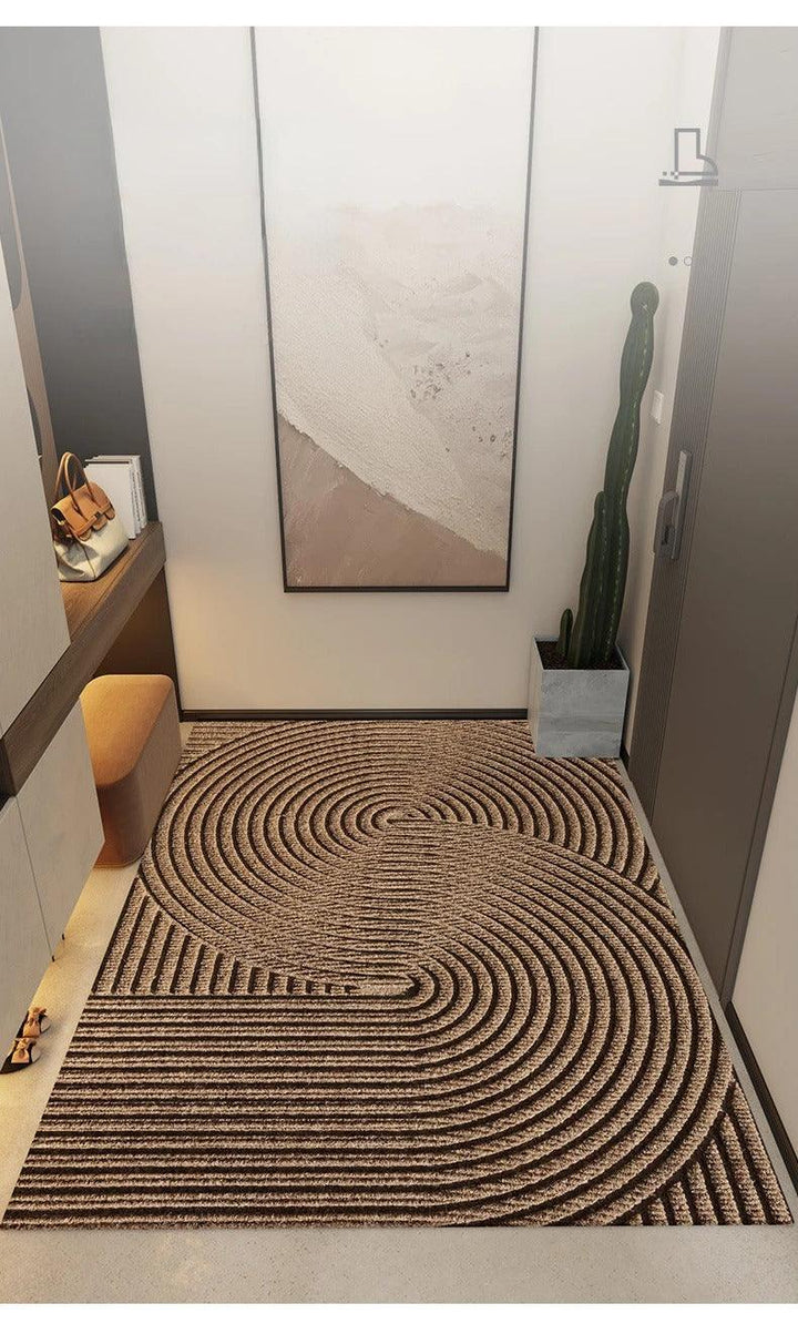 Geometric Doormat │ Non-Slip Backing Traps Dirt │ Entryway