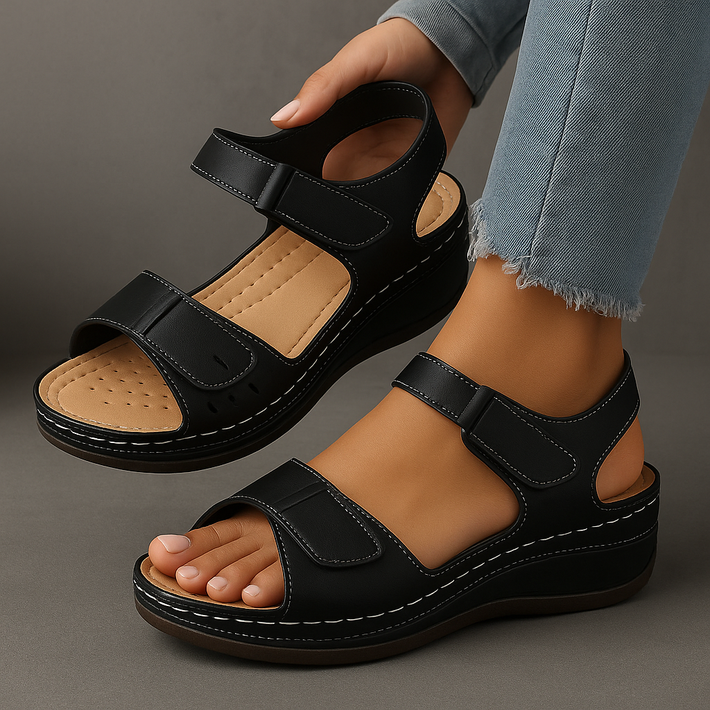 Women’s Open Toe Wedge Sandals