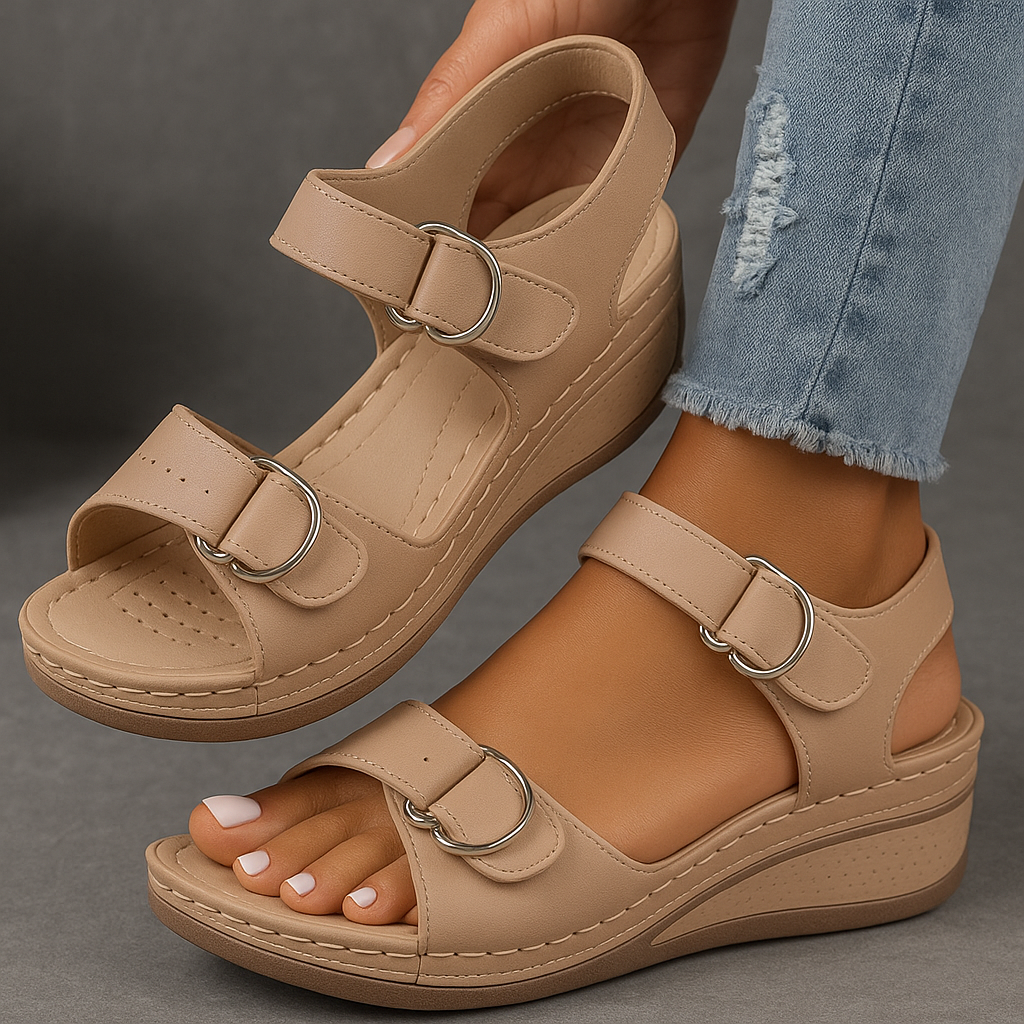 Women’s Open Toe Wedge Sandals