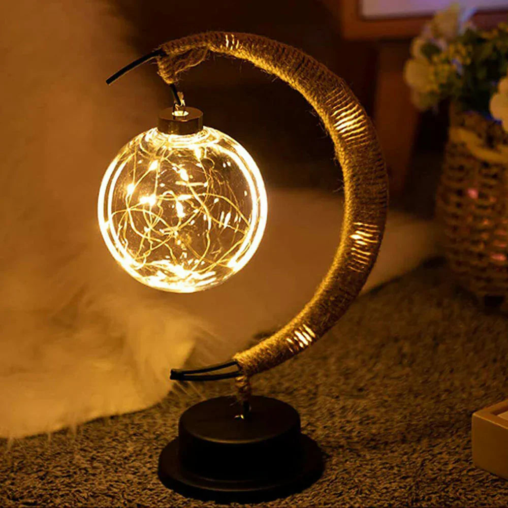 Crescent Moon Ambient Desk Lamp