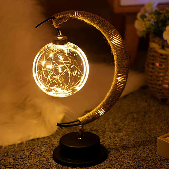 Crescent Moon Ambient Desk Lamp