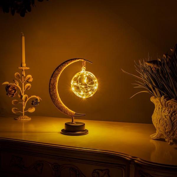 Crescent Moon Ambient Desk Lamp