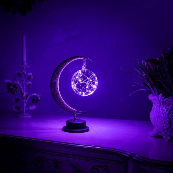 Crescent Moon Ambient Desk Lamp