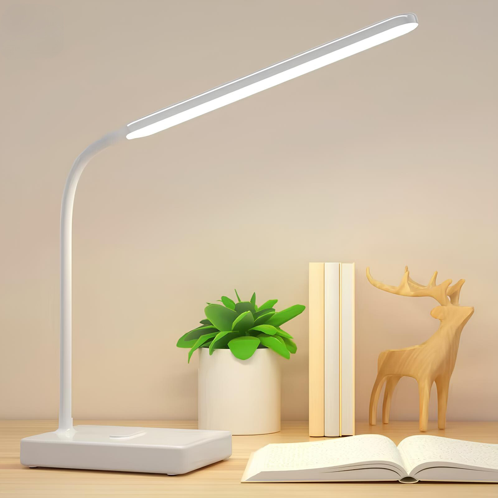 Flexible LED Desk Lamp Phone Stand