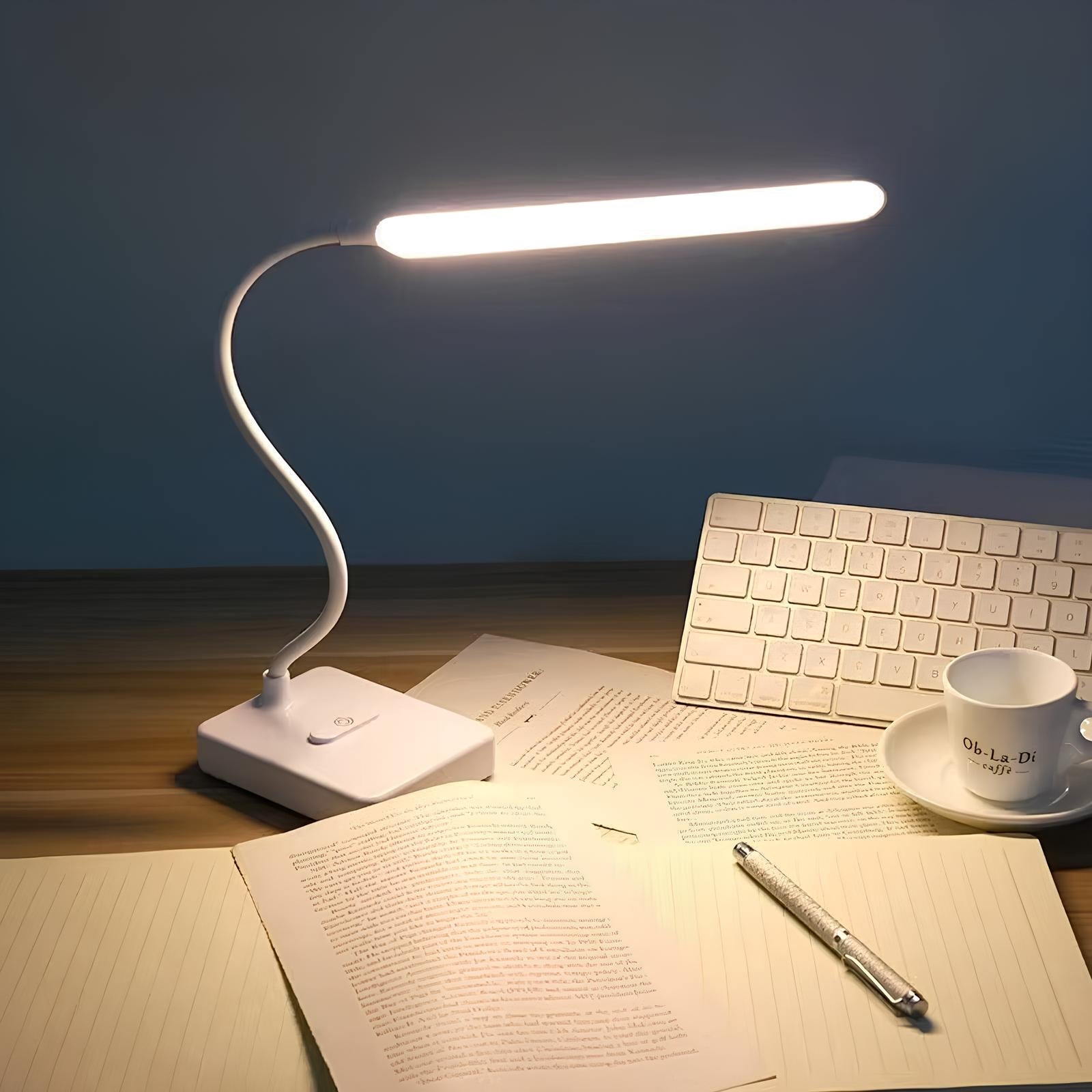 Flexible LED Desk Lamp Phone Stand