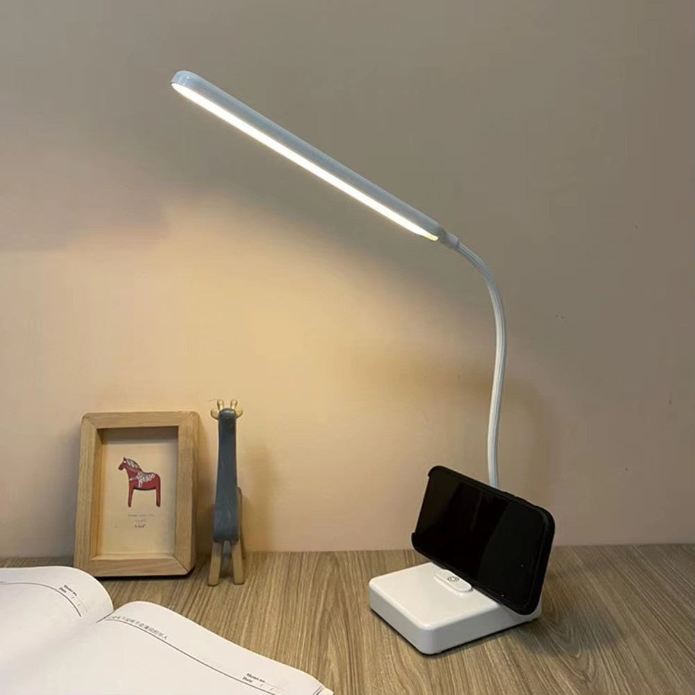 Flexible LED Desk Lamp Phone Stand