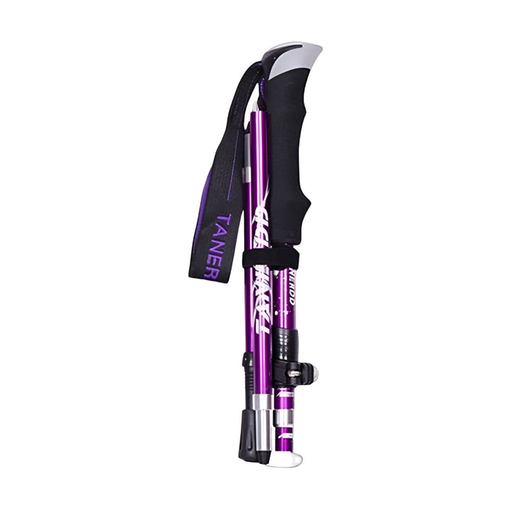 Folding Trekking Pole | Collapsible Joint Support | Outdoor Hiking