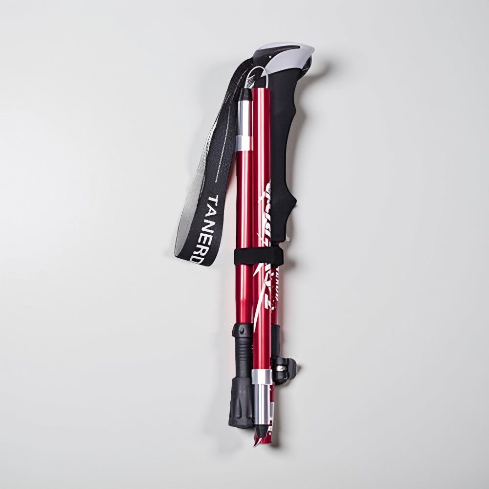 Folding Trekking Pole | Collapsible Joint Support | Outdoor Hiking