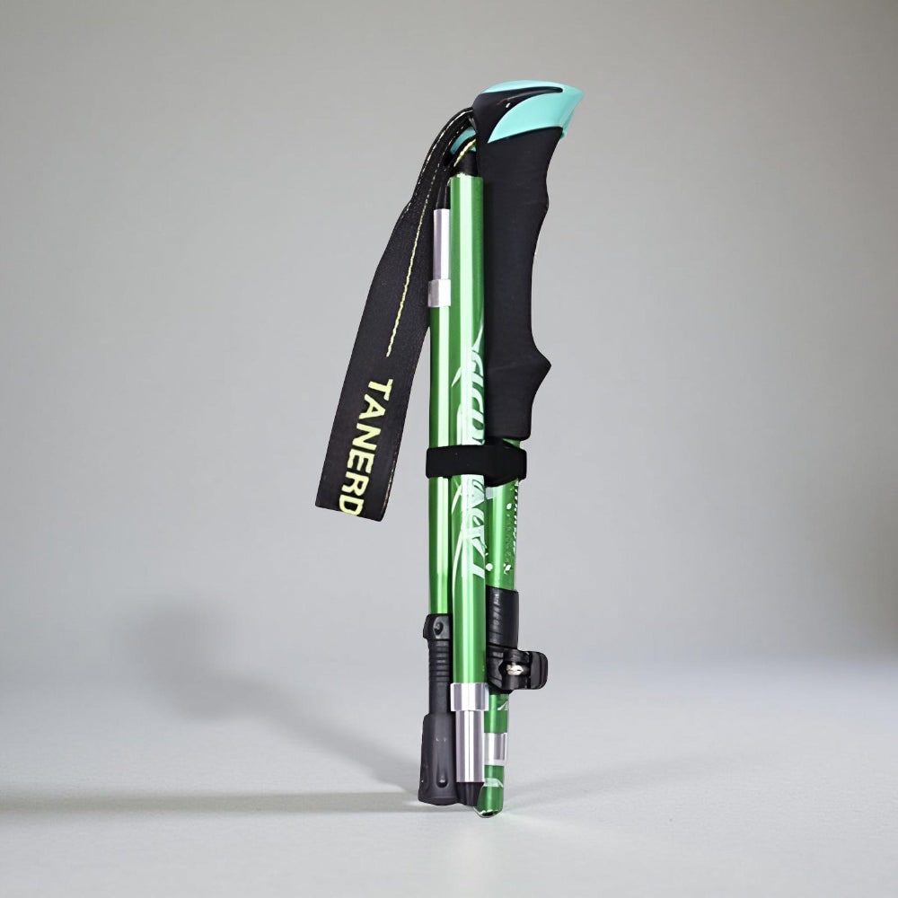 Folding Trekking Pole | Collapsible Joint Support | Outdoor Hiking