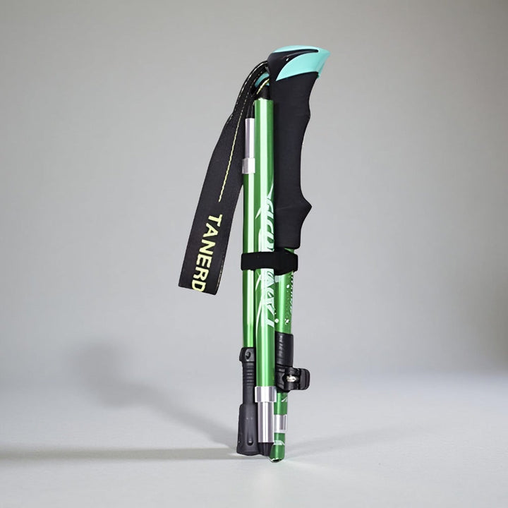 Folding Trekking Pole | Collapsible Joint Support | Outdoor Hiking