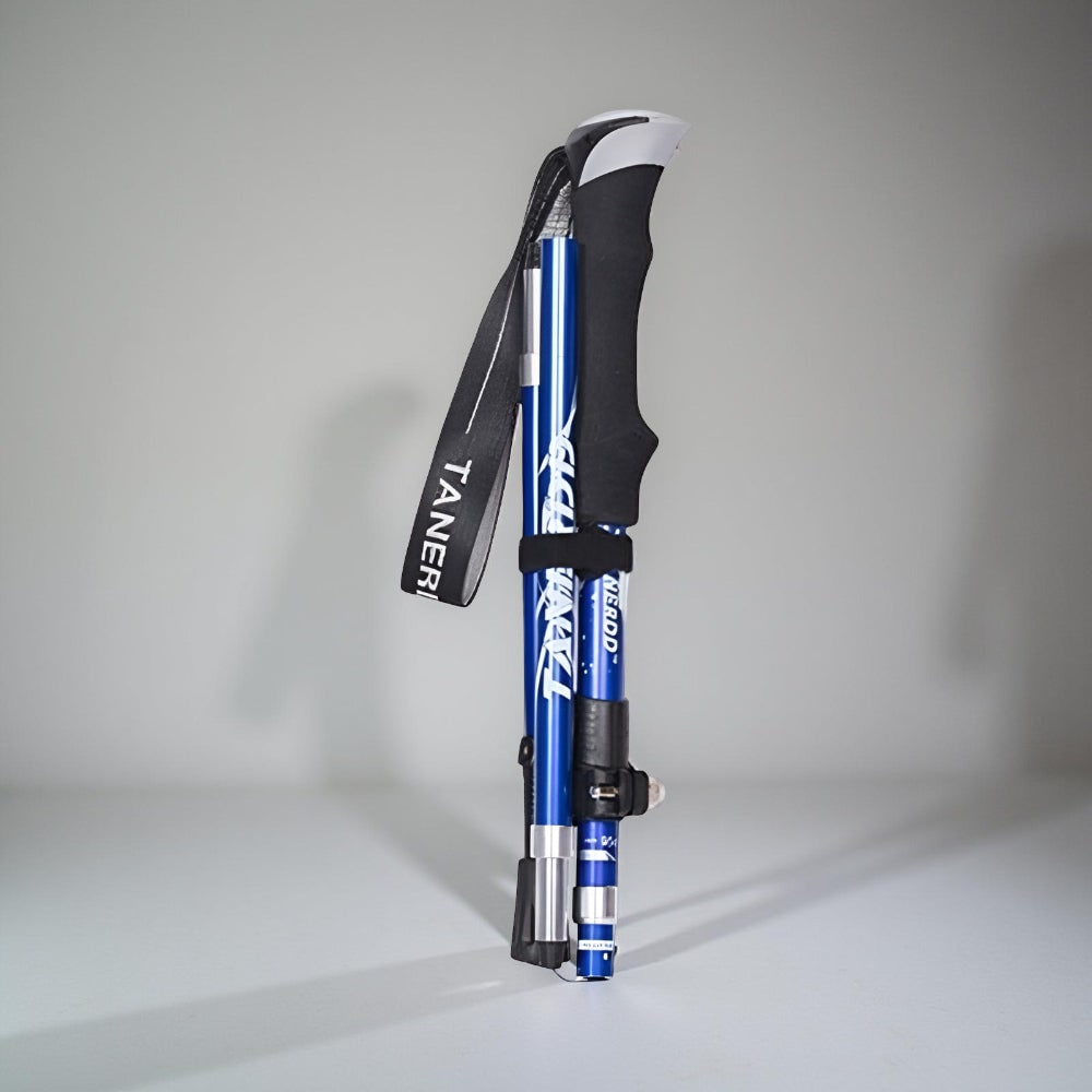 Folding Trekking Pole | Collapsible Joint Support | Outdoor Hiking