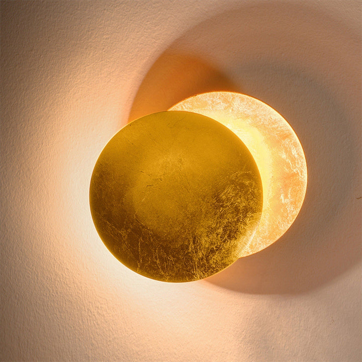 Moon Wall Lamp | Warm Ambient Glow | Bedroom & Living Room | Round