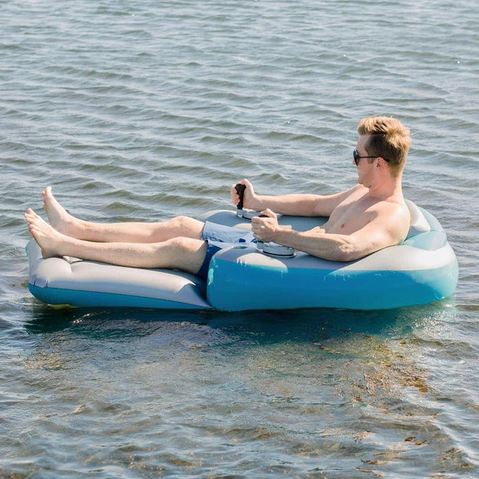 Motorized Inflatable Pool Lounger Premium Remote Control Water Float