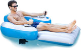 Motorized Inflatable Pool Lounger Premium Remote Control Water Float