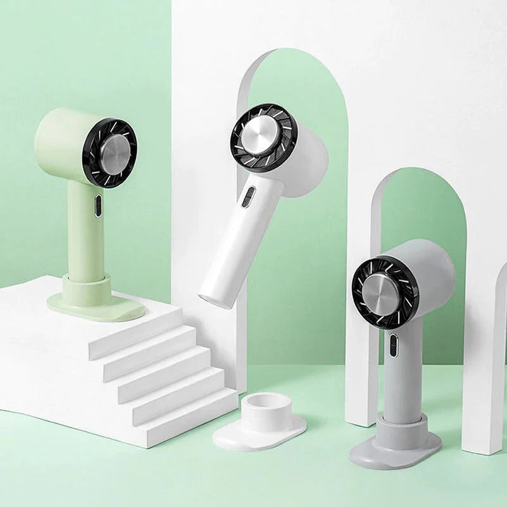 Portable Handheld Fan | Rechargeable Strong Airflow | Outdoor & Travel