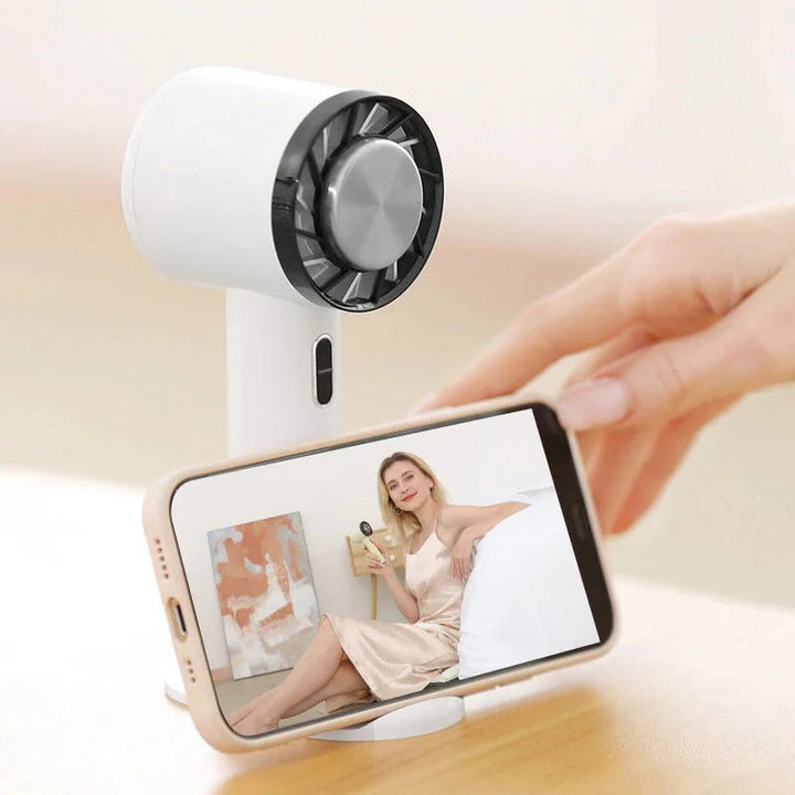 Portable Handheld Fan | Rechargeable Strong Airflow | Outdoor & Travel