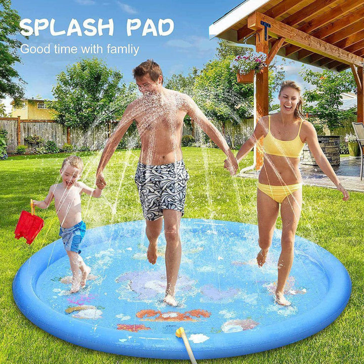 Splash Pad | Sprinkler & Pool Play | Yard, Lawn & Park | Blue