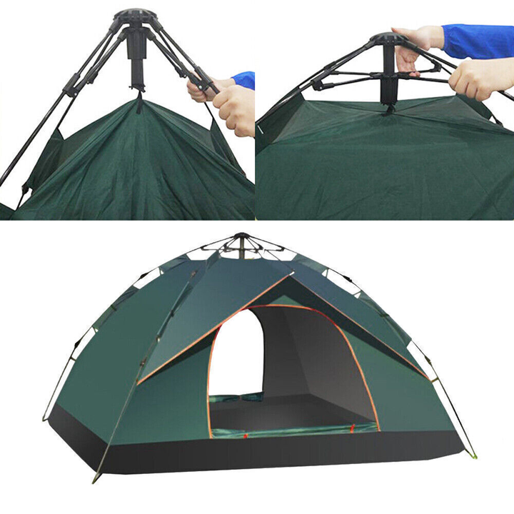 Instant Pop-Up Camping Tent: Waterproof Outdoor Shelter for Hiking