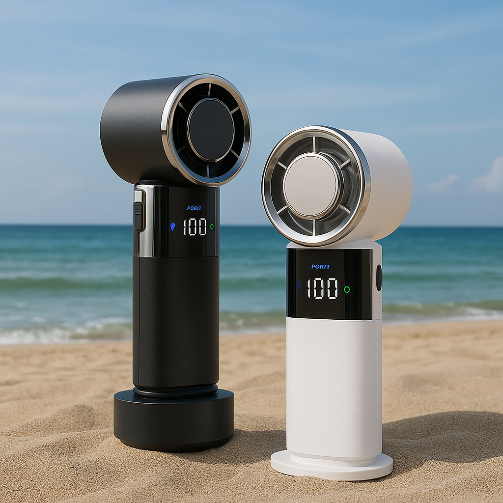 Handheld Cooling Fan | Semiconductor Cooling | Desk & Outdoor