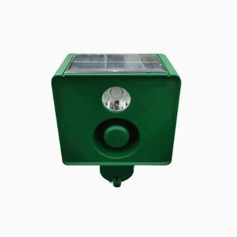 Solar Animal Repellent | Ultrasonic Pest Deterrent | Garden & Yard | Green